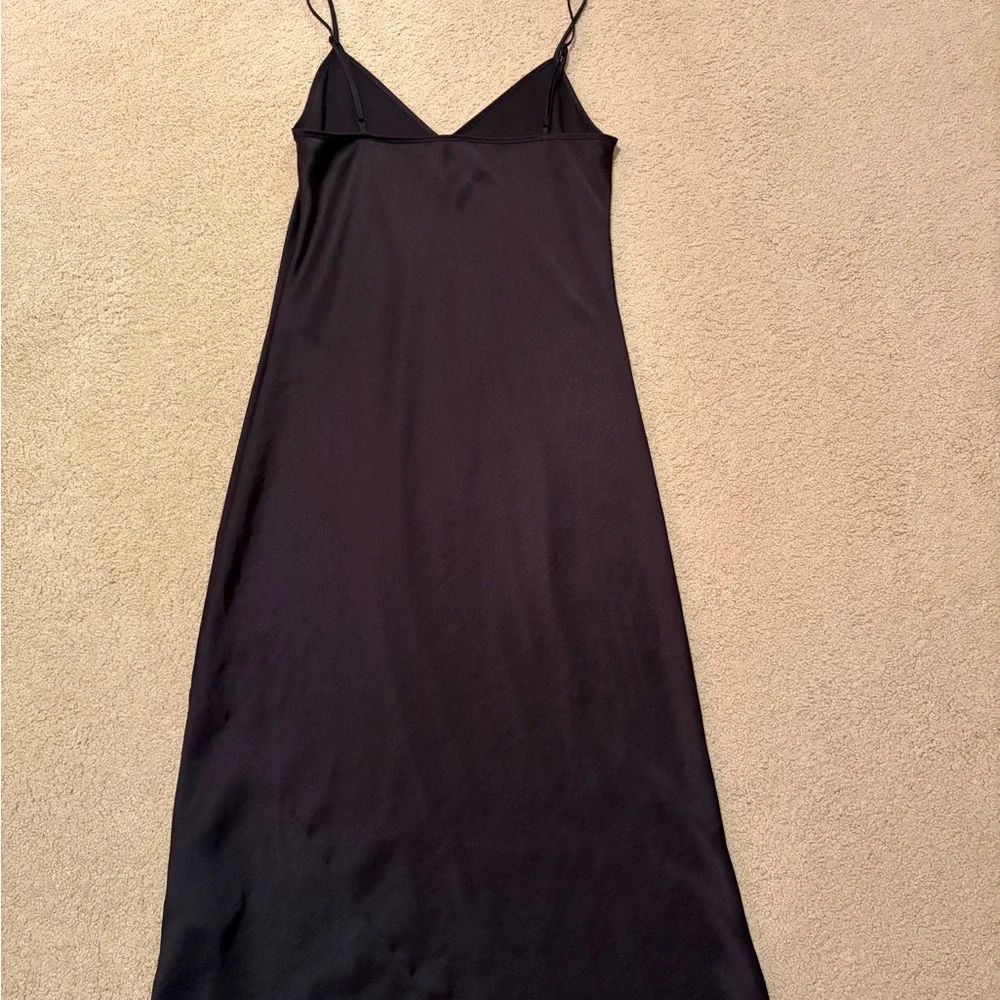 Wilfred Classic Black Midi Dress - Picture 3 of 4